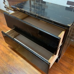 レール式　2段収納の画像