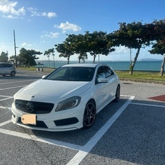 メルセデス・ベンツ・Aクラス ブルーエフェンシースポーツ ホワイト W176の画像