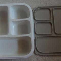 ☆Claritte お当箱 ミントグリーン 800ml食洗機対応 レンジ対応◆保冷剤がそのまま入る特殊設計の画像