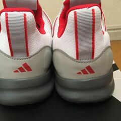 Adidasアディダス スリッポン スニーカー Lite Racer Adapt 7.0メンズ 24.5cm 白/赤 海外モデルの画像
