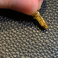 22k ベビーファット　ダイヤ　ネックレストップの画像