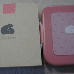 ☆Claritte お当箱 チェリーピンク 800ml食洗機対応 レンジ対応◆保冷剤がそのまま入る特殊設計の画像