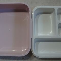 ☆Claritte お当箱 チェリーピンク 800ml食洗機対応 レンジ対応◆保冷剤がそのまま入る特殊設計の画像