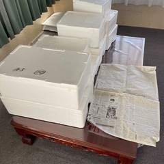 発泡スチロール　9個の画像