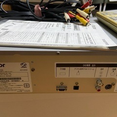 DVDプレーヤー一体型ビデオデッキの画像