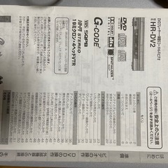 DVDプレーヤー一体型ビデオデッキの画像