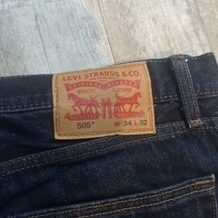 リーバイス  505  W34の画像