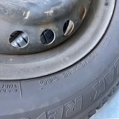 訳ありダンロップスタッドレス・ストリームに使ってました。明日の夜までの画像