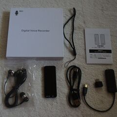 ☆Vivaniir V53-Pro ボイスレコーダー Digital Voice Recorder 64GB◆45時間以上連続録音の画像