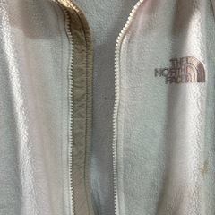 THE NORTH FACE フリースジャケット ホワイトの画像