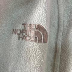 THE NORTH FACE フリースジャケット ホワイトの画像