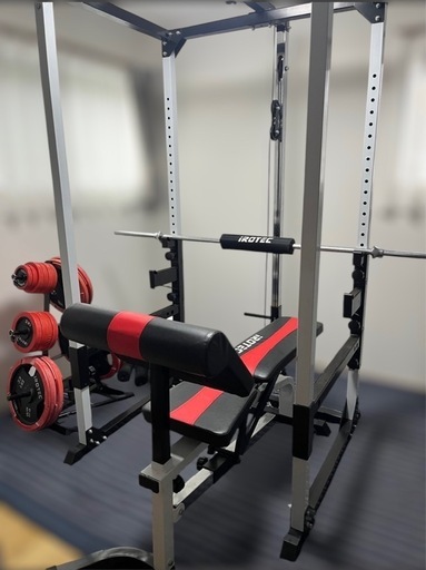 アイロテック マスキュラーセット　ダンベル　バーベル　プレートラック　EZバー アイロテック マスキュラーセット ダンベル バーベル プレートラック