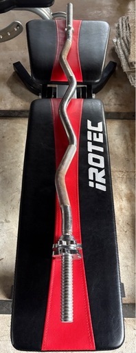 アイロテック マスキュラーセット ダンベル バーベル プレートラック