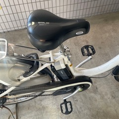 電動自転車　ヤマハPAS natura  サドル、ペダル新品、近場配達  の画像