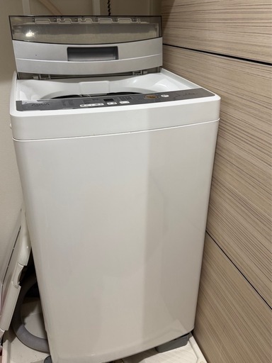 【取引中】aqua洗濯機 AQW-S45G(W)2018年製