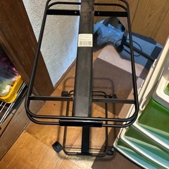 2段キャスター付きワゴン・上段カゴ・下のお盆?もお譲りします  の画像