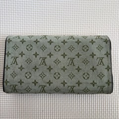 超希少　ヴィトン モノグラムミニ　ポルトトレゾールインターナショナル 　カーキの画像