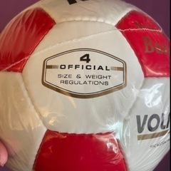 新品未使用品　　サッカーボールの画像