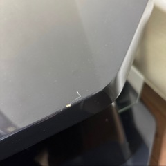 テレビ台　ガラス棚板・キャスター付きの画像