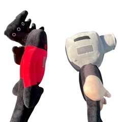 タイタンスピーカーマン　カメラマン　ぬいぐるみ　大きい　ビック　スキビディトイレの画像