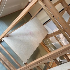 木製ジャングルジムの画像