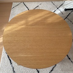 木製　ローテーブルの画像