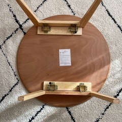 木製　ローテーブルの画像