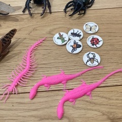 巨大サイズ他　昆虫のおもちゃセット　まとめ売り　西松屋　ダイソーなどの画像