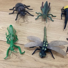 巨大サイズ他　昆虫のおもちゃセット　まとめ売り　西松屋　ダイソーなどの画像