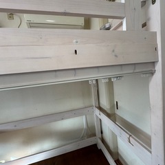 ロフトベッド(ホワイト)
の画像