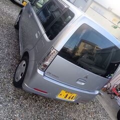 三菱 ｅｋワゴン 色シルバー、平成24年式マニュアル5F 78000キロ 型式H82W 車検令和9年10月までの画像