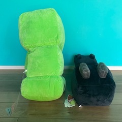 マインクラフト　マイクラ　クリーパー　エンダードラゴン　大きな　ぬいぐるみの画像