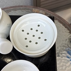 有田焼の茶器セットの画像