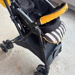 コンビ  高級ベビーカー　ホワイトレーベル スゴカルα エッグショック HSハニービーイエローの画像