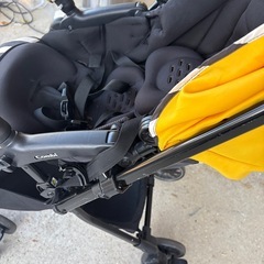 コンビ  高級ベビーカー　ホワイトレーベル スゴカルα エッグショック HSハニービーイエローの画像