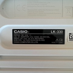 CASIO電子キーボードHIKARIの画像