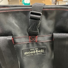 ロ2512-381 mont-bell タフトート　キズ汚れ有りの画像