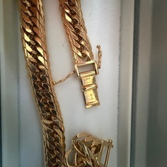 ⭐️最安値⭐️18金喜平16面トリプルMカットの画像