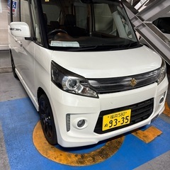 27年式　スペーシアカスタム4WD　シートヒーター付　車検満の画像