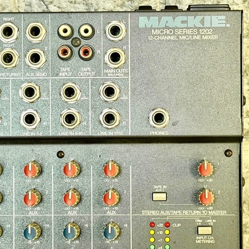 Mackie Micro Series 1202 初期型モデル Mackie Micro Series 1202 初期型モデル