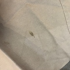 無印良品 ビーズクッション シミありの画像