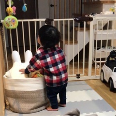 ⭐︎期間限定1/4まで 20% KISS BABY  スチールゲート本体  75〜85cm幅対応の画像