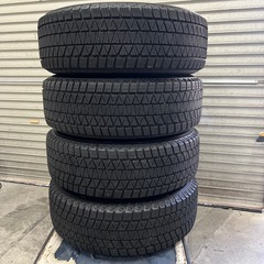 225/65R17 バリ溝　ブリヂストン　スタッドレス　４本セットの画像