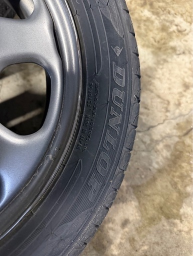 話中/ハスラー外し　夏タイヤ　ダンロップ　2024年製　165/60R15
