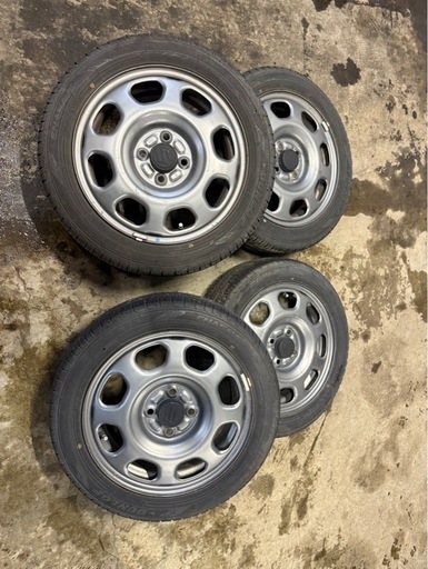 話中/ハスラー外し　夏タイヤ　ダンロップ　2024年製　165/60R15