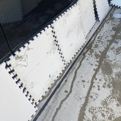 （決まりました）ニトリ　ホワイト　マット約30枚の画像