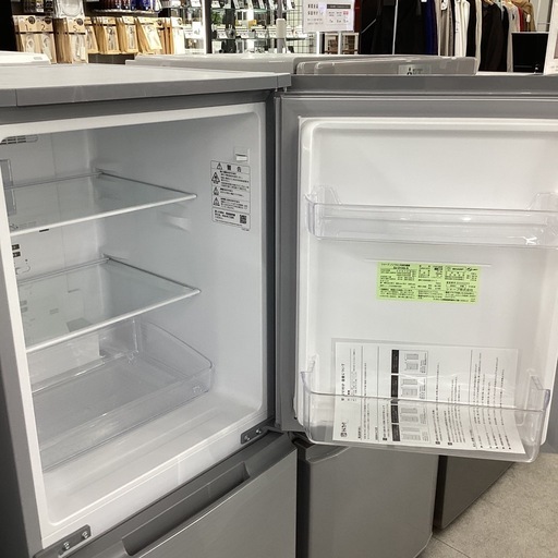 【トレファクピエリ守山店】【取りに来られる方限定】SHARP　２ドア冷蔵庫 2021年製