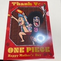 ワンピース クリアファイル６種類の画像