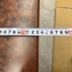 木製テーブル 120cm　脚取り外し可能の画像
