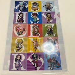 ワンピース スタンピード クリアファイルの画像